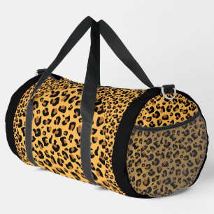 Sac De Sport Faux Empreinte de léopard Sport Gym Voyage Poursui