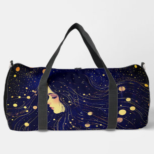 Sac De Sport Femme céleste déesse Lune étoiles Ciel