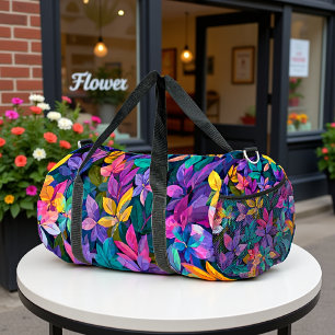 Sac De Sport Feuillage Tropical Vibrant