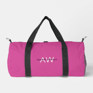 Sac De Sport Fille Solide Minimaliste Unicolored Mulberry Rose