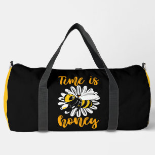Sac De Sport Fleur d'abeille à miel temporel