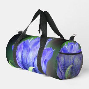 Sac De Sport Fleur Gentienne Bleue