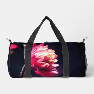Sac De Sport Fleur rouge en lumière du soleil