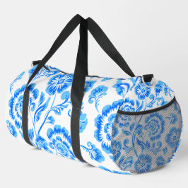 Sac De Sport Fleurs bleues
