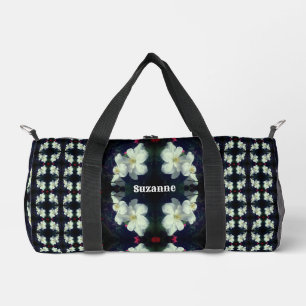 Sac De Sport Fleurs de clématite blanches motif personnalisé