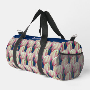 Sac De Sport Fleurs de tulipe rose Motif personnalisé