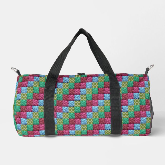 Sac De Sport floral quilt design (Recto)