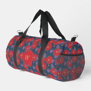 Sac De Sport Florale Automnale Éclaboussante