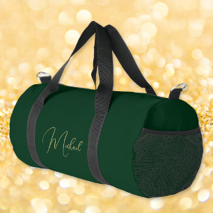 Sac De Sport Forest Green White Monogramme Sport Voyage