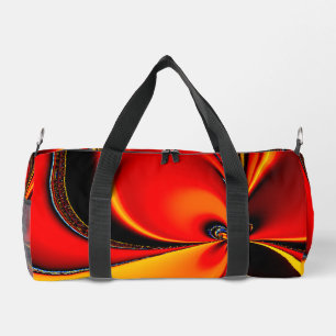 Sac De Sport Fractale Orange Fury
