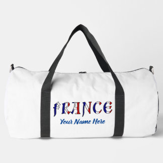 Sac De Sport France - Couleurs du Drapeau Personnalisées
