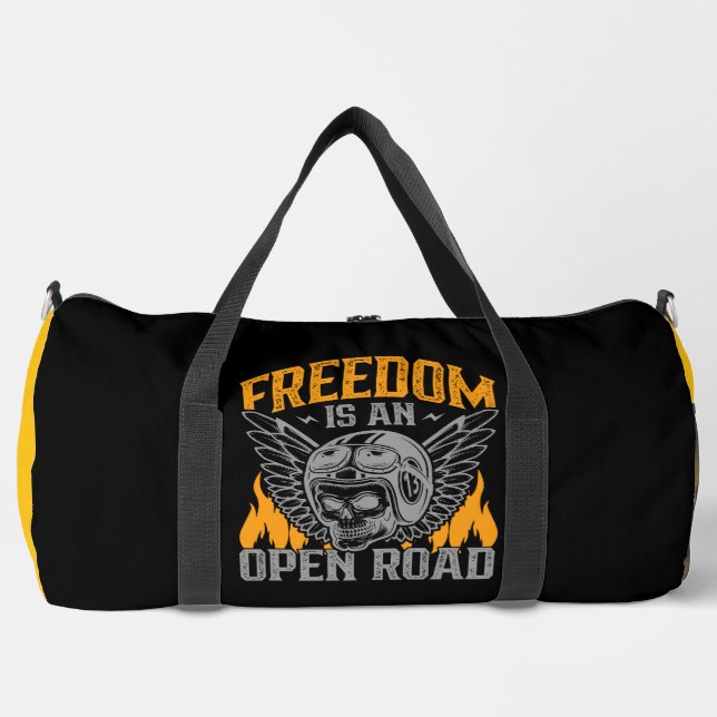 Sac De Sport Freedom Is An Open Road (Recto)