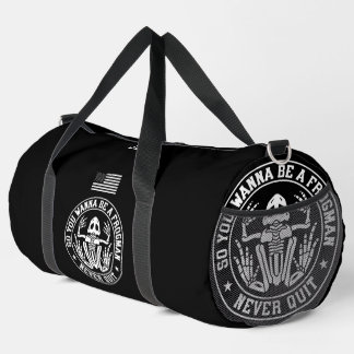 Sac De Sport Frogman N'abandonne Jamais Patch Personnalisé