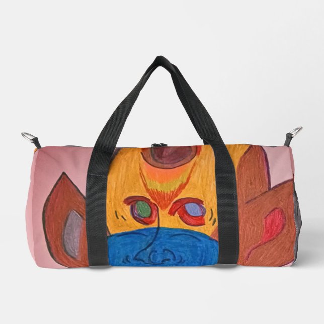 Sac De Sport Futuristic Animal Art Small Duffel Bag (Recto)