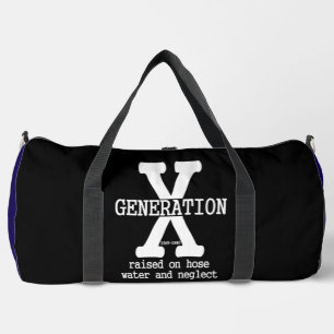 Sac De Sport Génération X élevée dans la négligence
