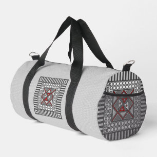 Sac De Sport Géométrique Alterné
