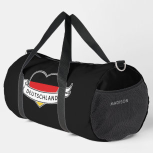 Sac De Sport German Love nom et texte personnalisés