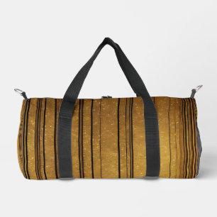Sac De Sport Gold Black Vintage Art Déco Collection tendance