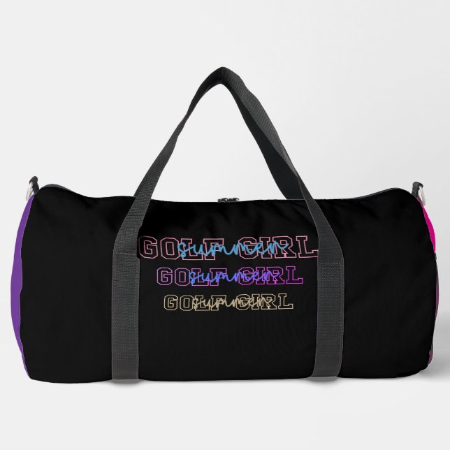 Sac De Sport Golf Girl Stacked Gradient (Recto)