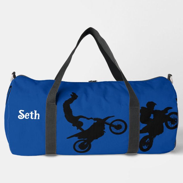 Sac De Sport Grande Motocross (Recto)