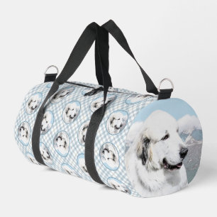 Sac De Sport Grande Pyrénées Peinture Blanc Original Animal de