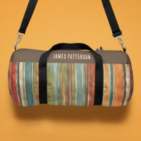 Grandes peintes Vintages colorées Nom personnalisé