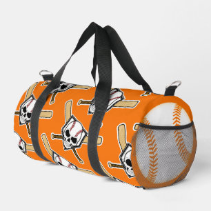 Sac De Sport Graphiques Orange Screwball Baseball Jusqu'à la Mo