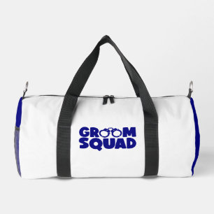 Sac De Sport GROUPE SQUAD Marine Blanc