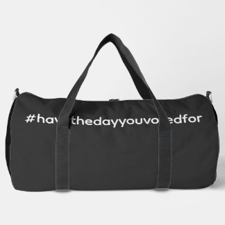 Sac De Sport #havethedayyouvotefor