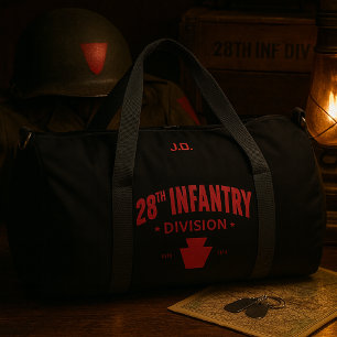 Sac De Sport Hommage à la 28e division d'infanterie Personnalis