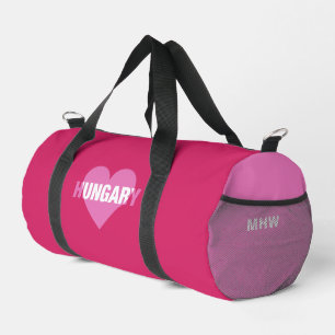 Sac De Sport Hongrie Love monogramme personnalisé
