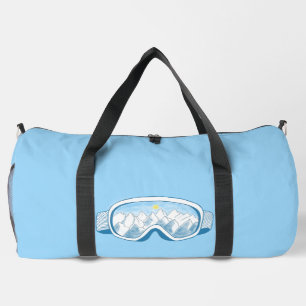 Sac De Sport Illustration des lunettes de ski personnalisée