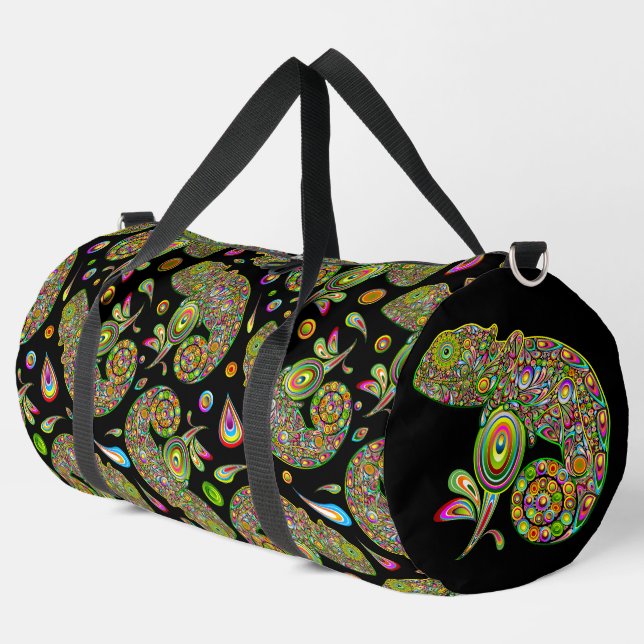 Sac De Sport Imaginaire psychédélique de Chameleon (Coin gauche)