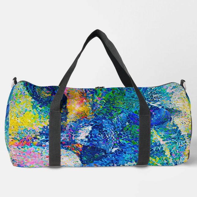 Sac De Sport Impression Abstraite dynamique (Recto)