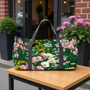 Sac De Sport Impression de fleurs sauvages du jardin enchanté