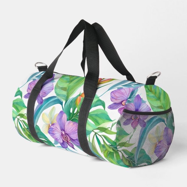 Sac De Sport Impression hawaïenne moderne (Coin droit)