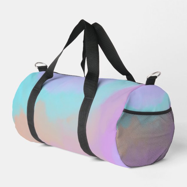 Sac De Sport Impression numérique de bonbon de coton (Coin droit)