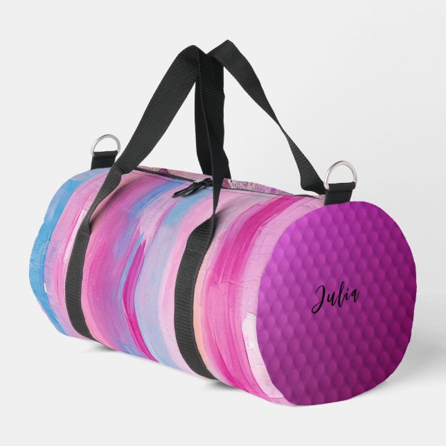 Sac De Sport Impression "Purple Lover" (Coin gauche)