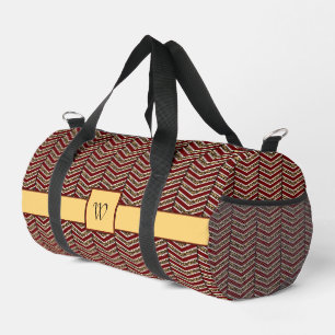 Sac De Sport Imprimé chevron léopard