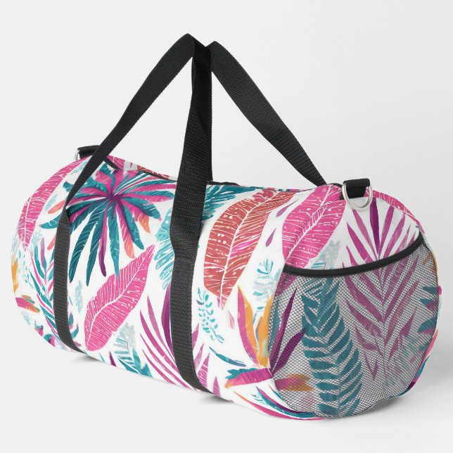 Sac De Sport imprimé d'aloha hawaïen (Coin droit)