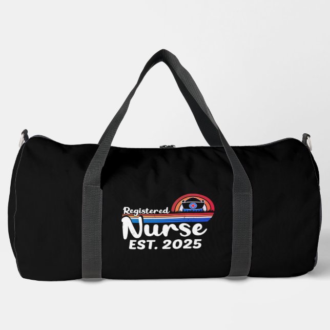 Sac De Sport Inscrire l'infirmière (Recto)