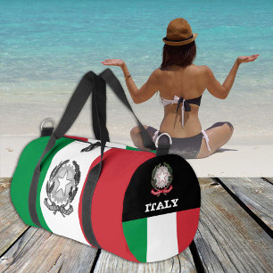 Sac De Sport Italie duffé, drapeau italien fitness / sports