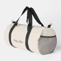 Ivoire neutre monogramme simple