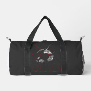 Sac De Sport Je Fais Ce Que Je Veux Typographie de Chat