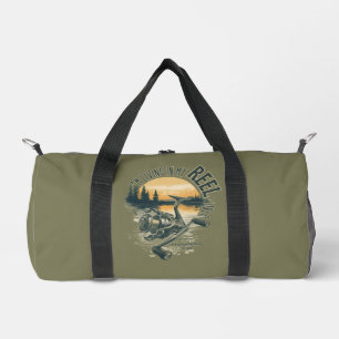 Sac De Sport Je vis dans mon Cadeau drôle de pêcheur