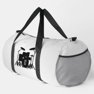 Sac De Sport Jeu de tambour Monogramme Argent