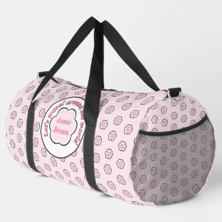 Sac De Sport Joli Patte De Chat Rose Faisons Le Tour Du Monde