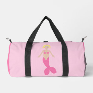 Sac De Sport Jolie sirène d'Imaginaire rose