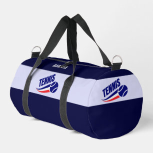 Sac De Sport Joueuse de tennis, Anniversaire, France Drapeau