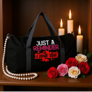 Sac De Sport Juste un rappel je t'aime